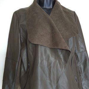 Bagatelle taupe suede jacket size M